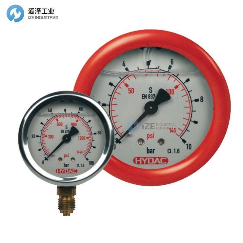 HYDAC耐震压力表HM100-16B-M20x1.5-FF