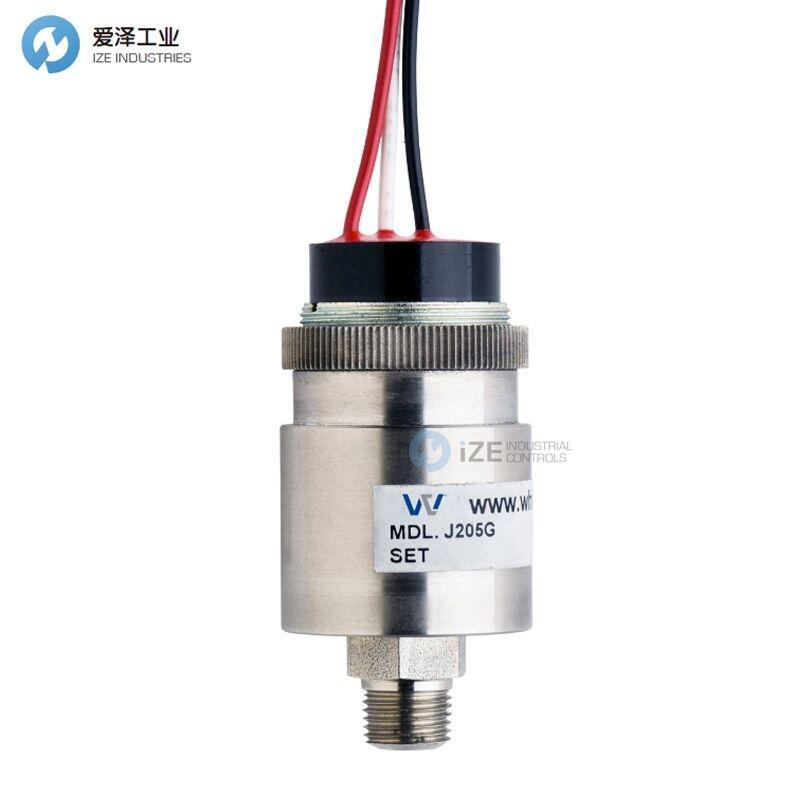 WHITMAN CONTROLS压力开关J205G-2S-K12L-X30015A