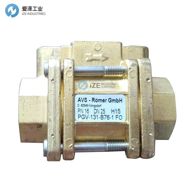 AVS-ROMER电磁阀PGV-131-B76-1FO
