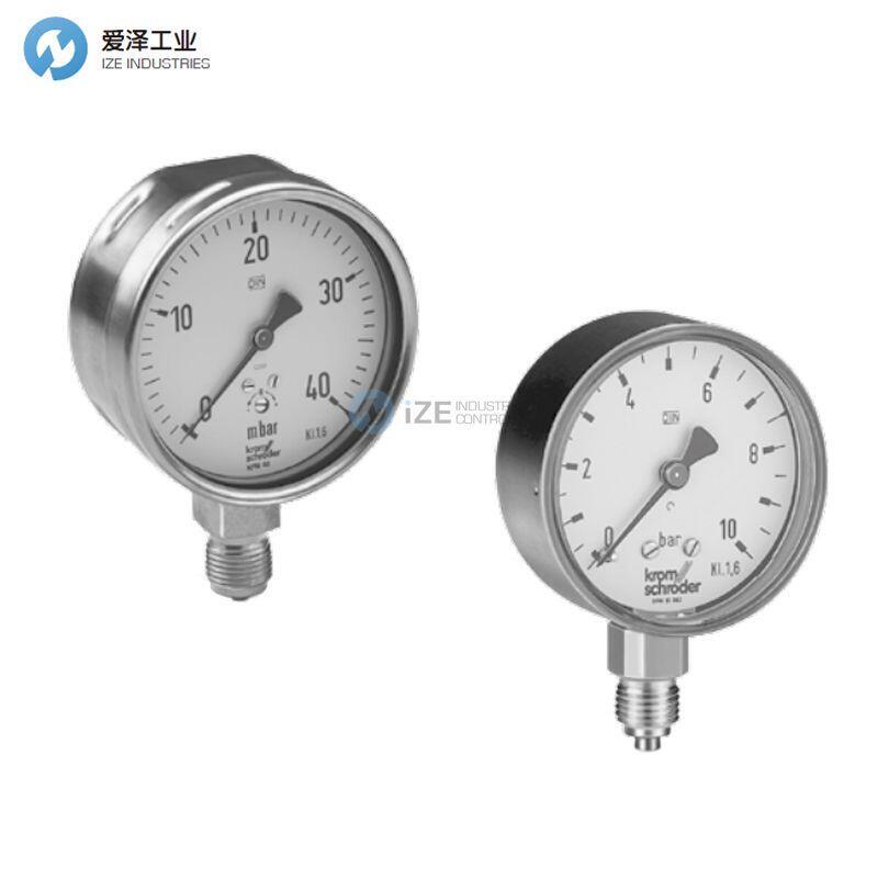 KROM SCHRODER压力表KFM160RB100 03200124