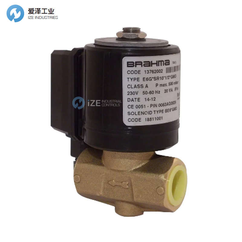BRAHMA电磁阀E6G*S10*3/8*GMO